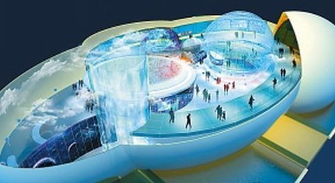世博會(huì)驚艷創(chuàng)意搶先看 建筑會(huì)呼吸似云中水滴