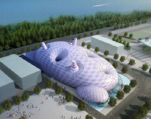 世博會(huì)驚艷創(chuàng)意搶先看 建筑會(huì)呼吸似云中水滴