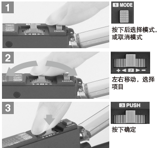 使用2個開關,操作簡單